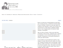 Tablet Screenshot of 3sesiones.com